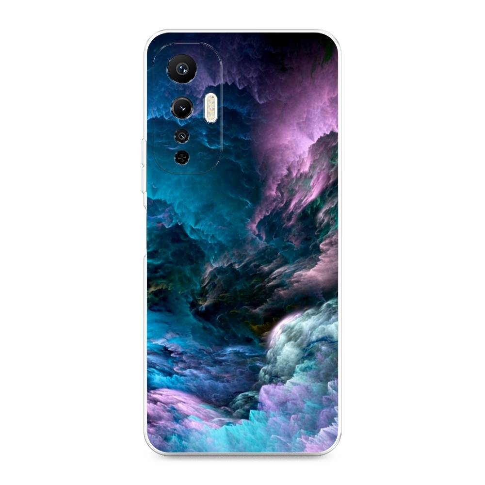 

Чехол на Infinix Hot 20S "Загадочное небо", Синий;фиолетовый, 3103650-2