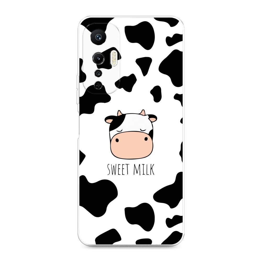 

Чехол на Infinix Hot 20S "Sweet milk", Розовый;белый;черный, 3103650-1