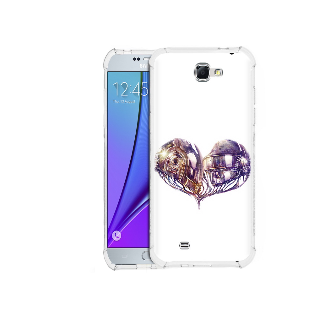 

Чехол MyPads Tocco для Samsung Galaxy Note 2 сердце абстракция (PT29983.561.596), Прозрачный, Tocco