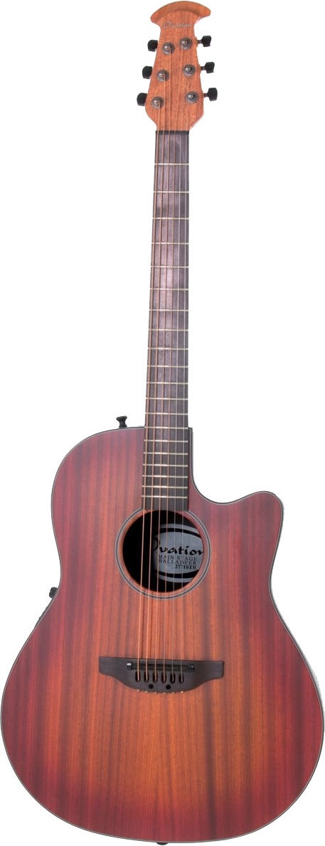

Электроакустическая гитара OVATION 2771STR-MB Main Street Balladeer Mahogany Satin Burst, OVATION 2771STR-MB Main Street Balladeer Mahogany Satin Burst
