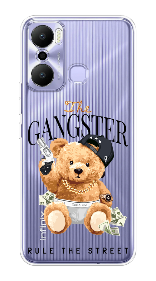 

Чехол на Infinix Hot 20 Play "The Gangster", Бежевый;серый;черный, 3103550-6