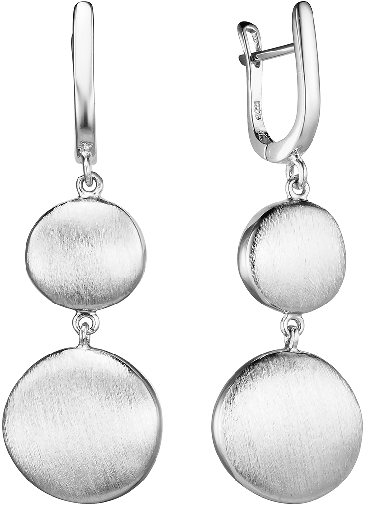 

Серьги подвески из серебра Balex Jewellery 2432930224, 2432930224