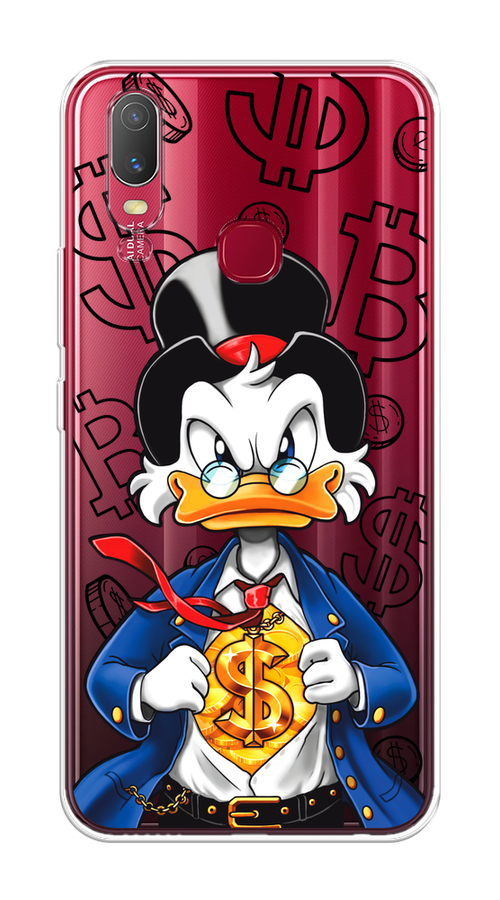 

Чехол на Vivo Y11 "Scrooge Goldman", Черный;белый;синий, 261650-1