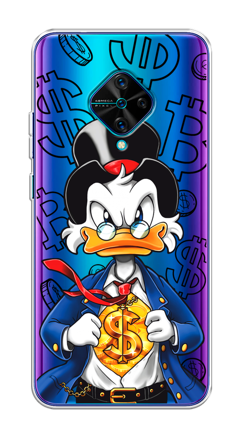 

Чехол на Vivo V17/Y9s "Scrooge Goldman", Черный;белый;синий, 261550-1