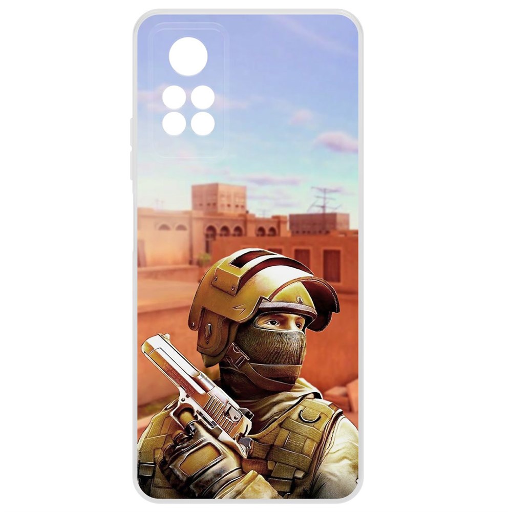 

Чехол-накладка Clear Case Cтандофф 2 (Standoff 2) - Спец для Xiaomi Redmi Note 12 Pro 4G, Прозрачный