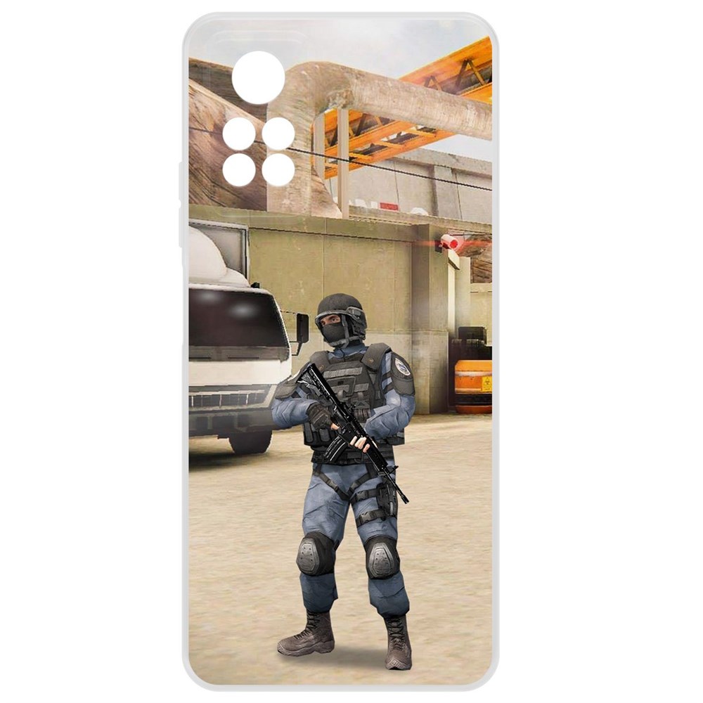 

Чехол-накладка Clear Case Cтандофф 2 (Standoff 2) - GIGN для Xiaomi Redmi Note 12 Pro 4G, Прозрачный