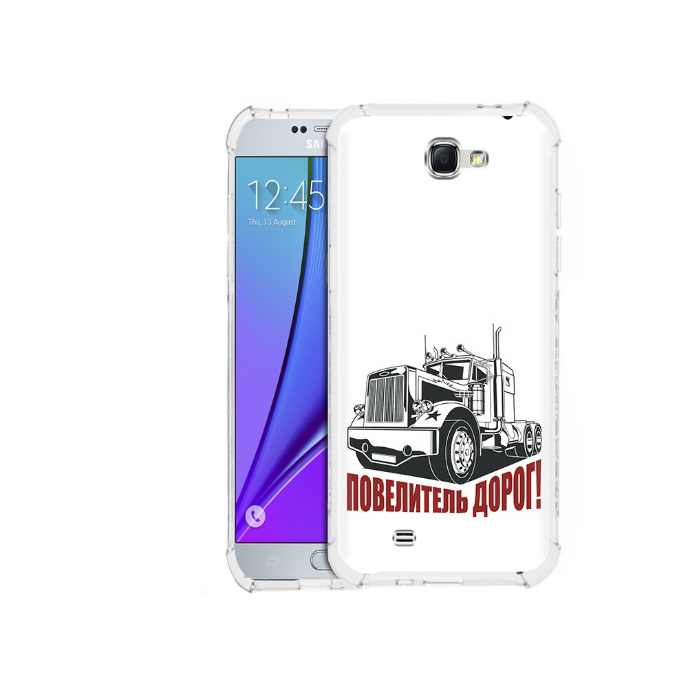 

Чехол MyPads Tocco для Samsung Galaxy Note 2 повелитель дорог (PT29983.561.547), Прозрачный, Tocco