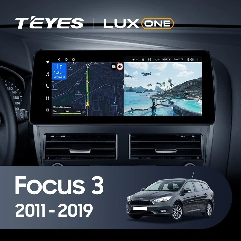 

Штатная магнитола Teyes LUX ONE 6/128 Ford Focus 3 Mk 3 (2011-2019), Lux One