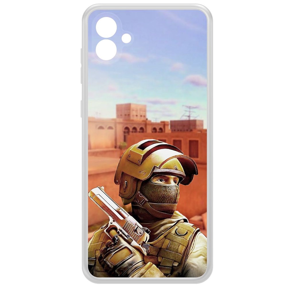 

Чехол-накладка Clear Case Cтандофф 2 (Standoff 2) - Спец для Samsung Galaxy A04e (A042), Прозрачный