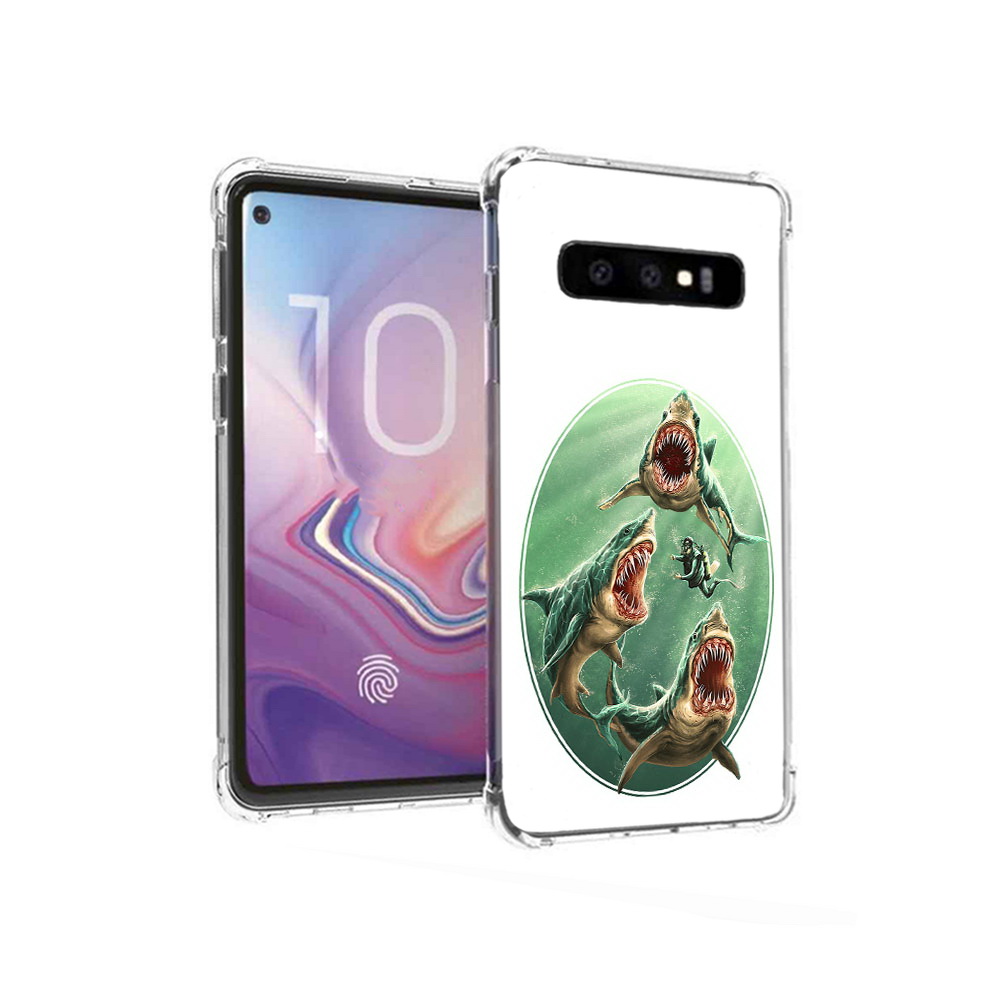 

Чехол MyPads Tocco для Samsung Galaxy S10 синяя бездна (PT125897.498.600), Прозрачный, Tocco