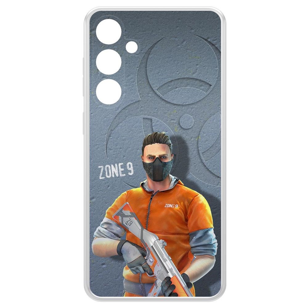 

Чехол-накладка Clear Case Cтандофф 2 (Standoff 2) - Биотеррорист для Samsung Galaxy S23 FE, Прозрачный