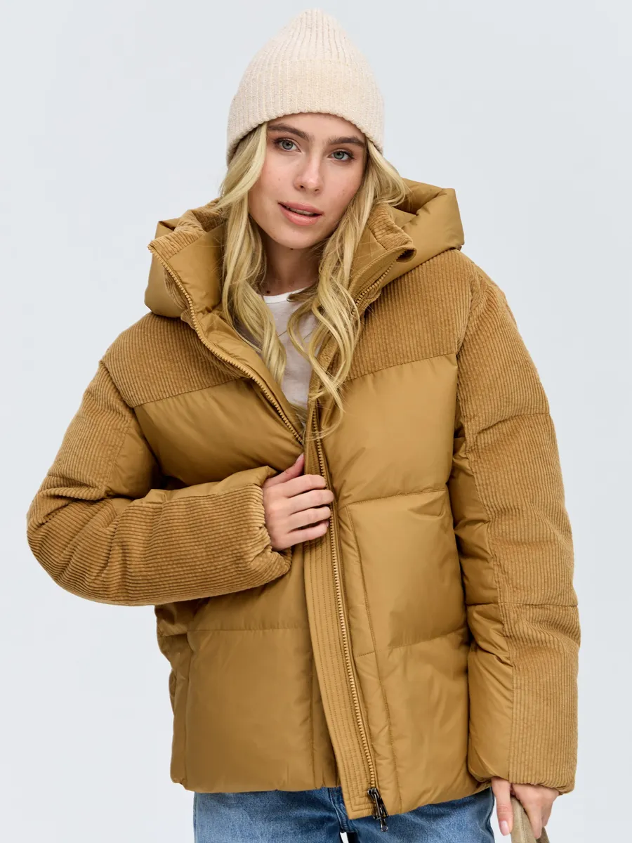 

Куртка женская LAWINTER 84900 бежевая 46 RU, Бежевый, 84900