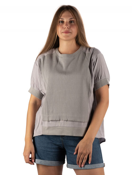 

Блуза женская Westfalika MA20-M220919 серая 46 RU, MA20-M220919