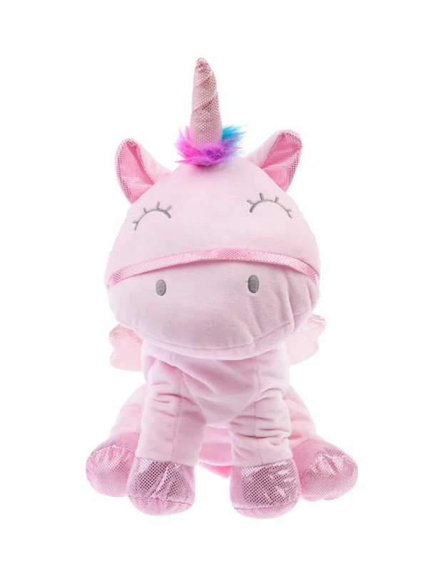 Рюкзак-игрушка для девочки PlayToday Repeat Единорог розовый