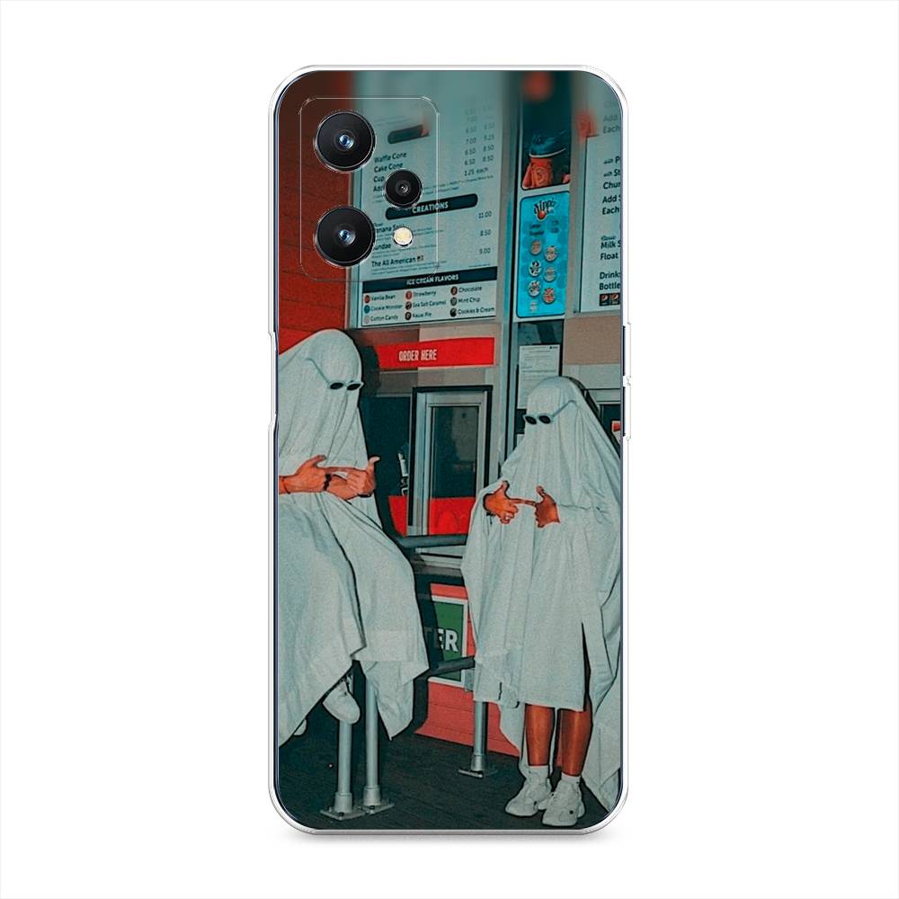 

Силиконовый чехол "Chillin Killin" на Realme 9 5G, Разноцветный