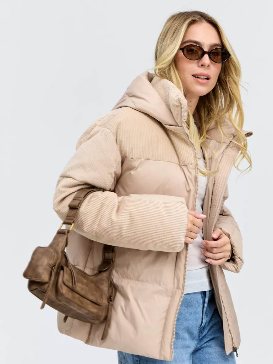 

Куртка женская LAWINTER 84900 бежевая 44 RU, Бежевый, 84900