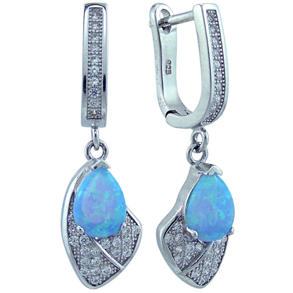 

Серьги из серебра с опалом Balex Jewellery 2405937534, 2405937534