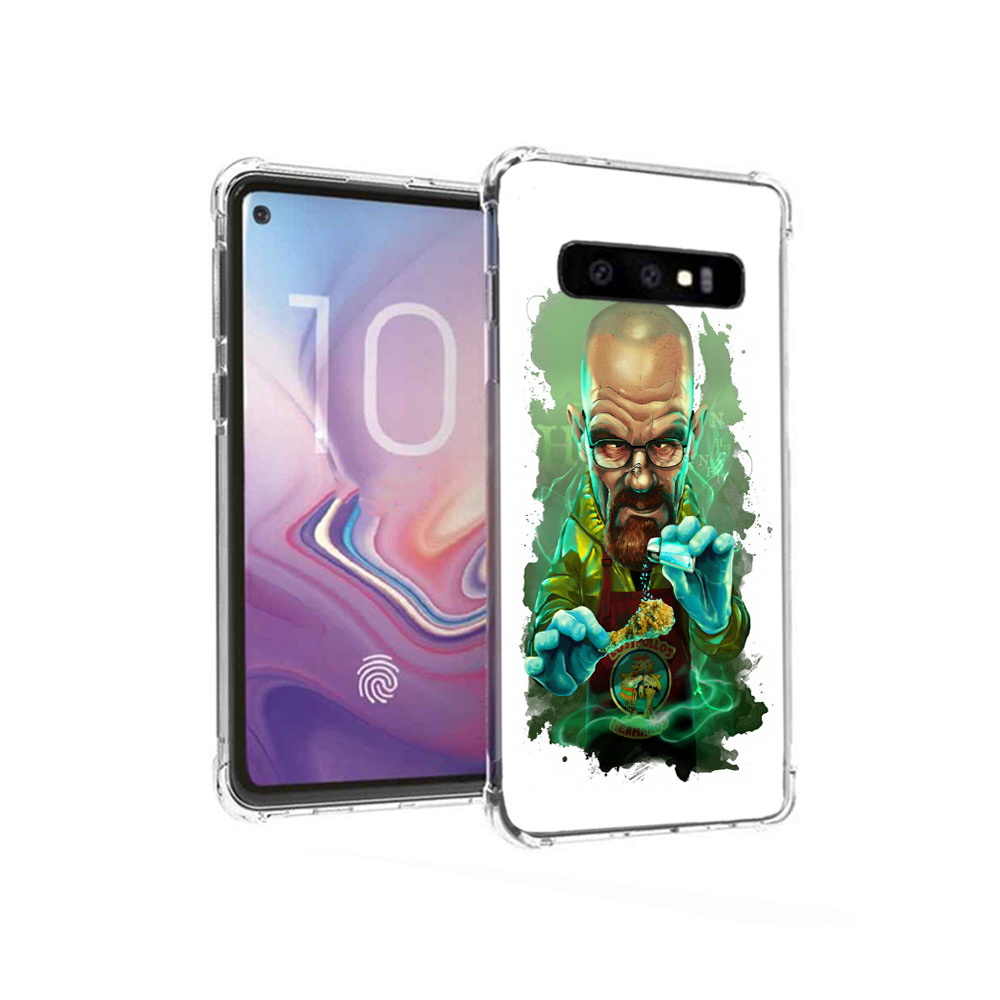 

Чехол MyPads Tocco для Samsung Galaxy S10 повар (PT125897.498.546), Прозрачный, Tocco