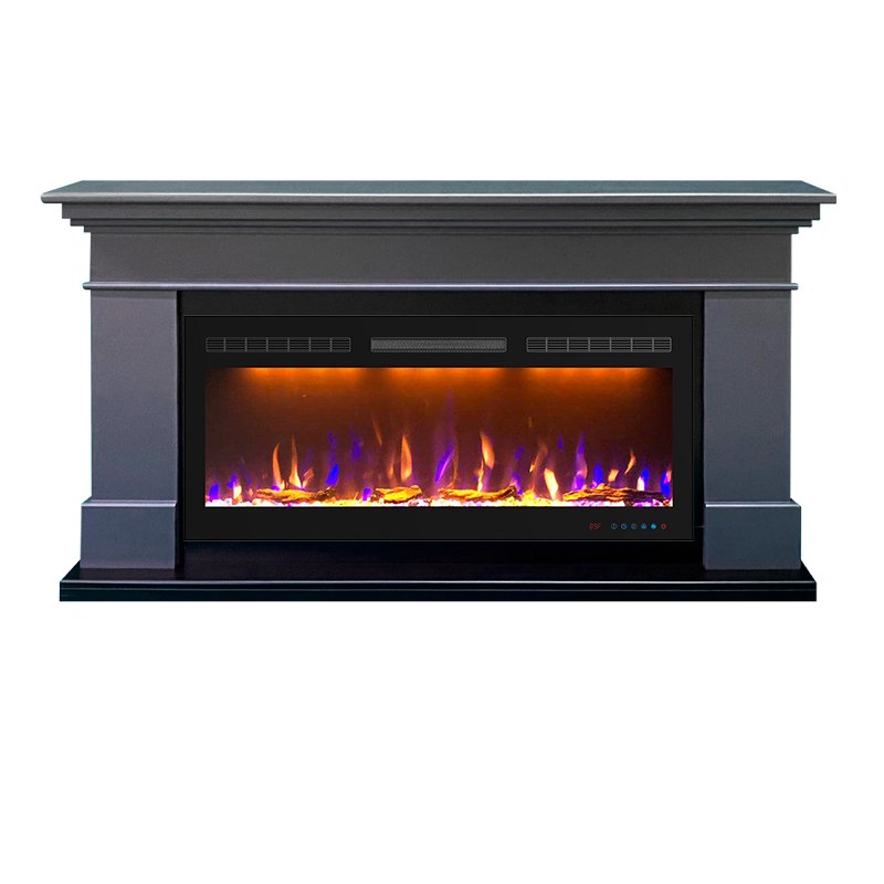 

Каминокомплект California Graphite Grey 36/40 - Серый графит с очагом Crystal 40 RF
