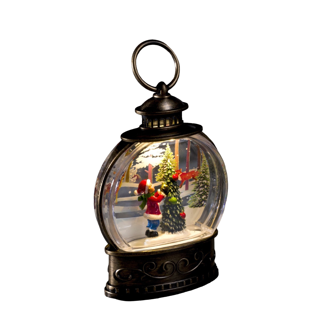 

Световая фигура Luazon Lighting Ребенок и елка белый теплый, Ребенок и елка