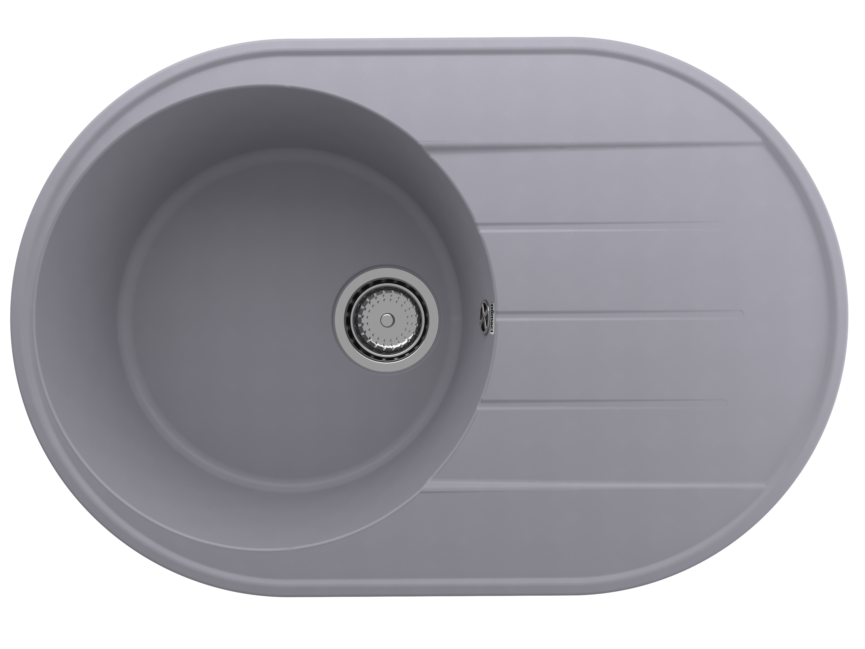 

Мойка кухонная Domaci Солерно DN 750-05 бетон, Серый, Солерно DN 750