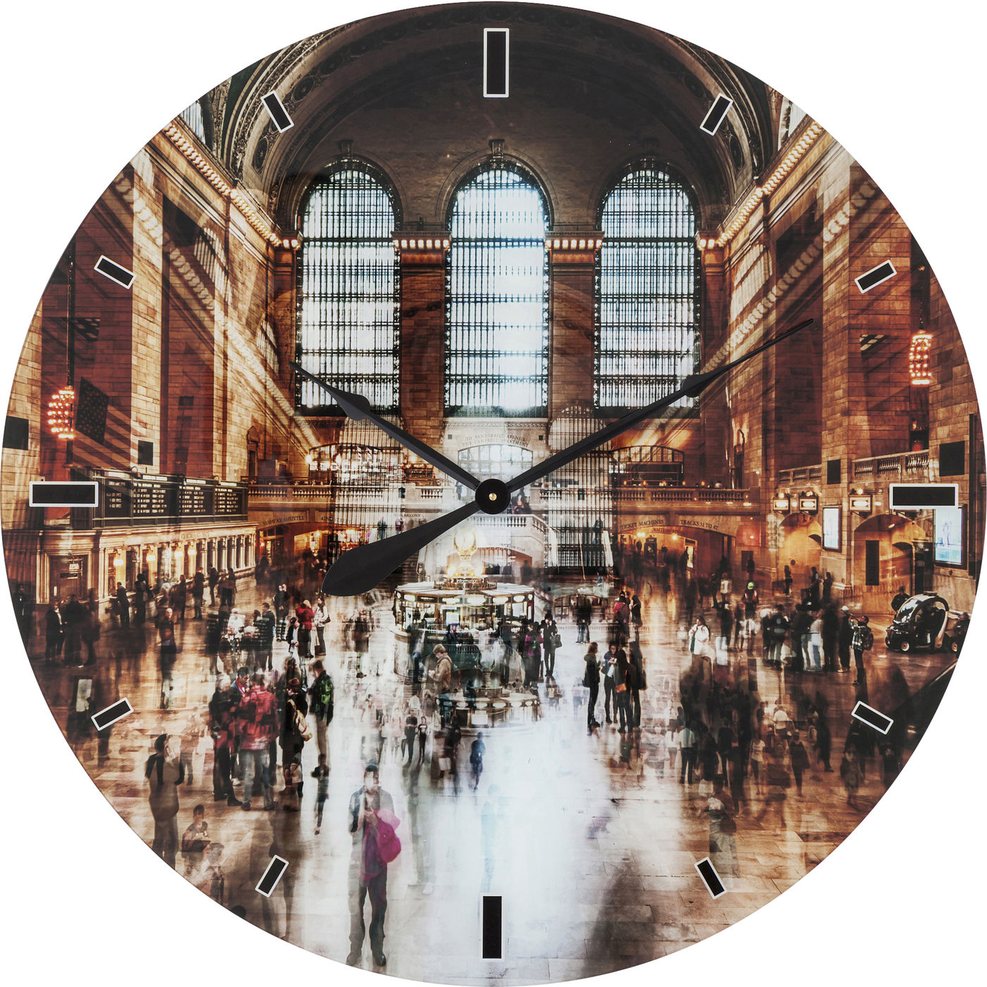 фото Часы настенные kare design, коллекция grand central station, 80х80 см