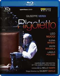 VERDI: Rigoletto (Zurich Opera, 2006). Leo Nucci, Elena Mosuc, Piotr Beczala. Blu-ray