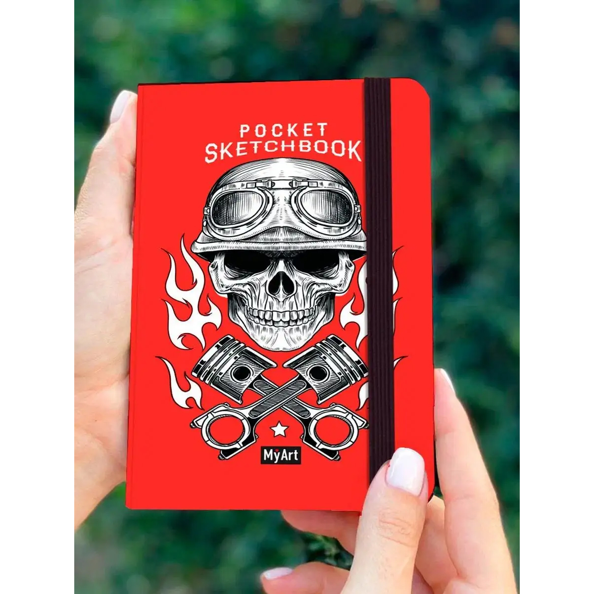

Скетчбук MyArt. Pocket Череп, А6, 96 страниц, MyArt Pocket