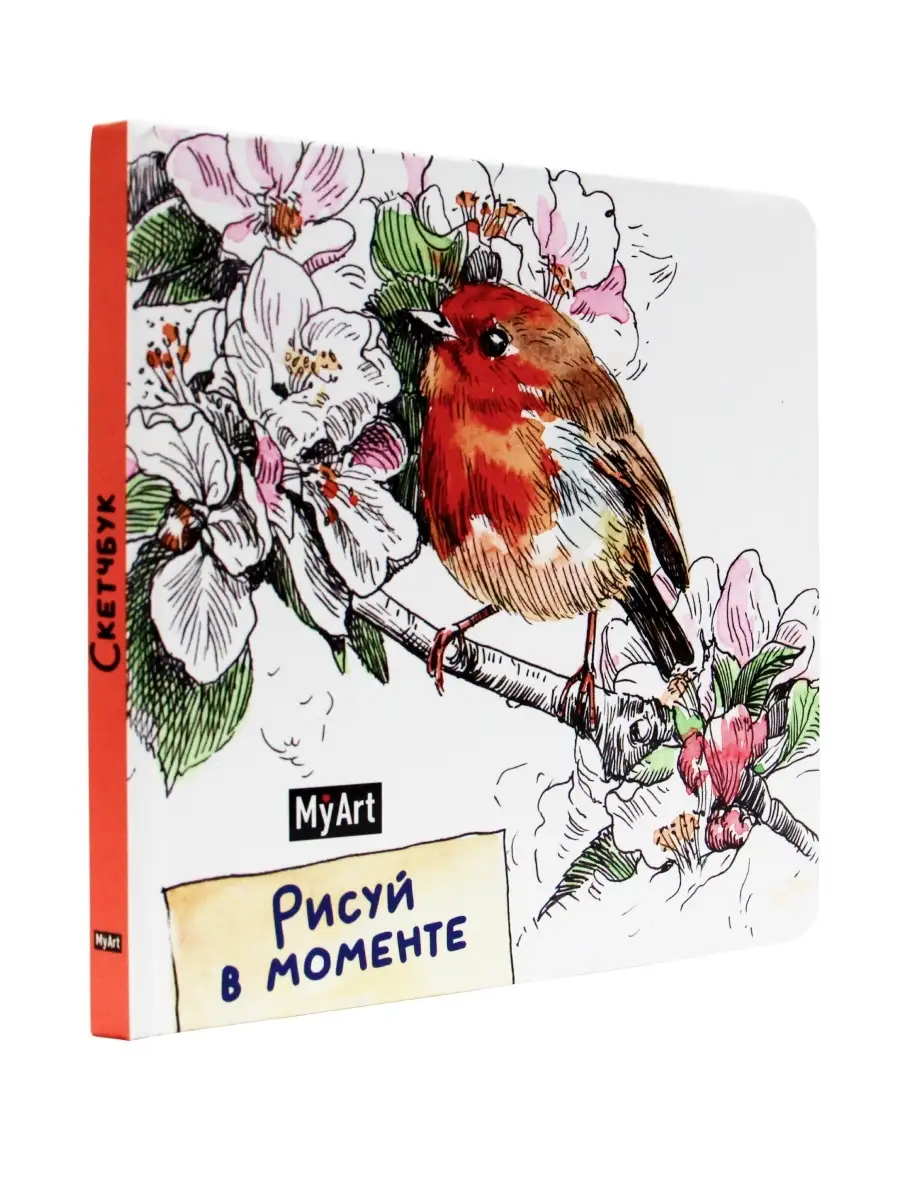 

Скетчбук MyArt "РИСУЙ В МОМЕНТЕ" Птичка, 16.5х16.5см, СКЕТЧБУК ПТИЧКА