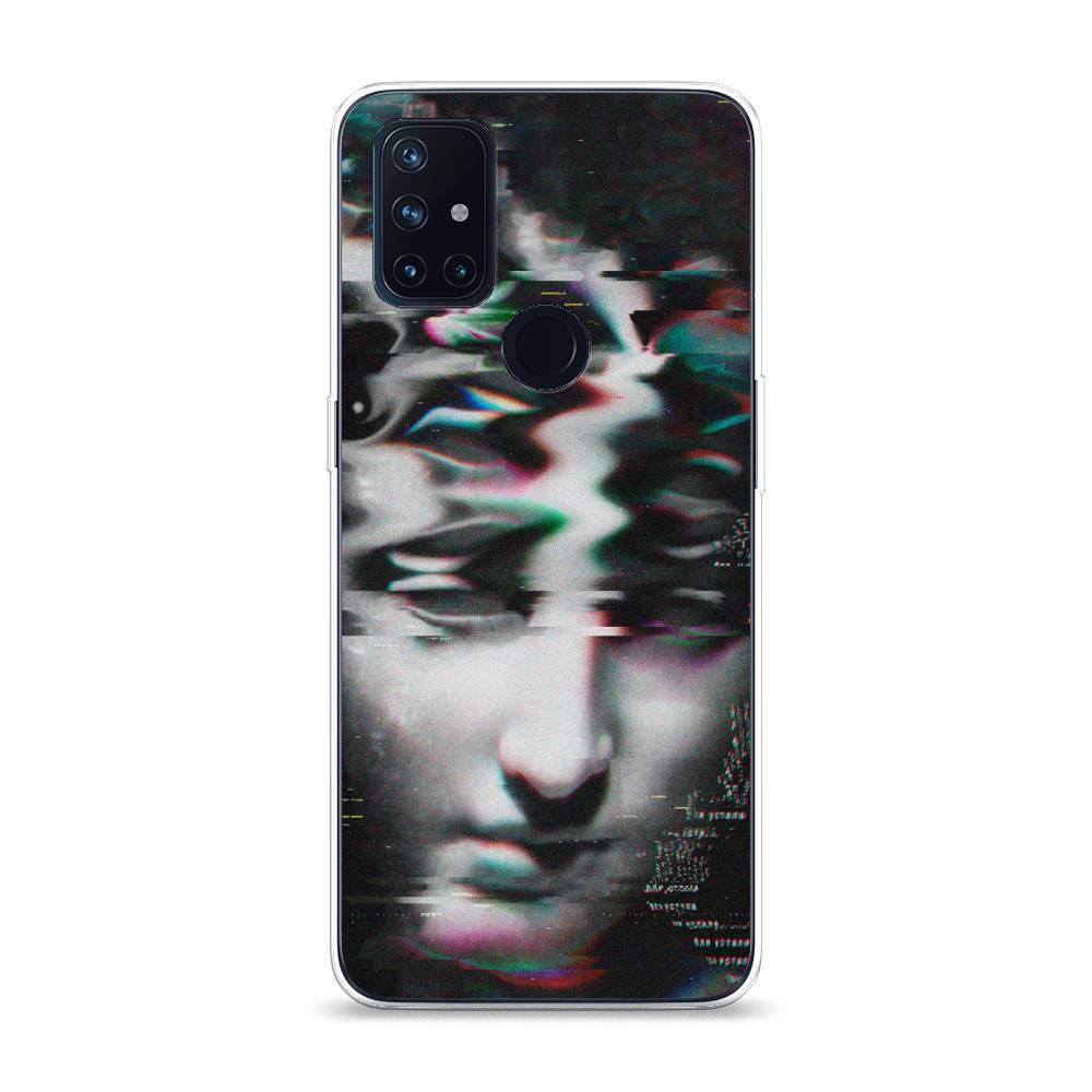 

Чехол Awog на OnePlus Nord N10 / ВанПлас Nord N10 "Glitch Art", Серый, 152350-9