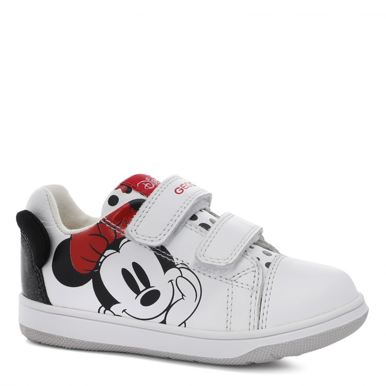 

Кеды GEOX B NEW FLICK GIRL Mickey B021HB цв. белый р. 21, B021HB