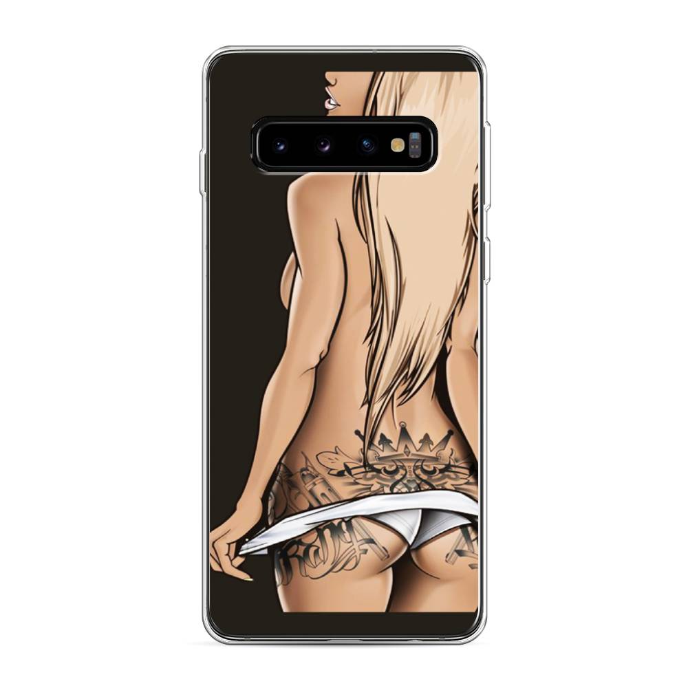 

Чехол на Samsung Galaxy S10 "Обнаженная девушка", 27050-6
