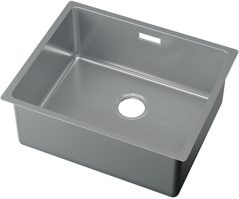 

Мойка кухонная Domaci Равенна DGS 500.10K нержавеющая сталь, Серебристый, Равенна DGS 500.10K