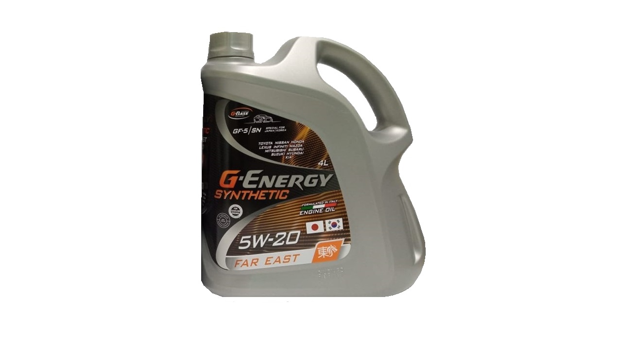 Моторное масло G-Energy Synthetic Far East 5W-20, 4л