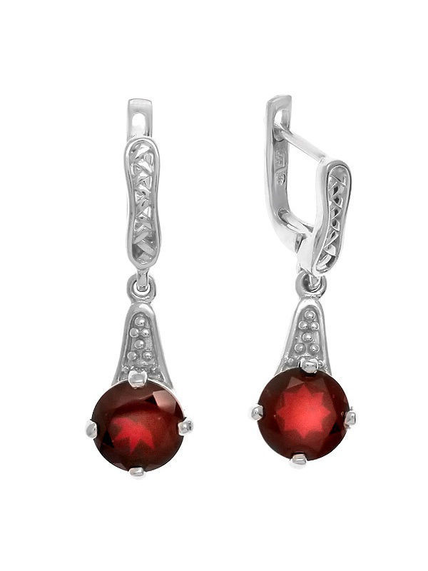 

Серьги из серебра с гранатом Balex Jewellery 2405935223, 2405935223