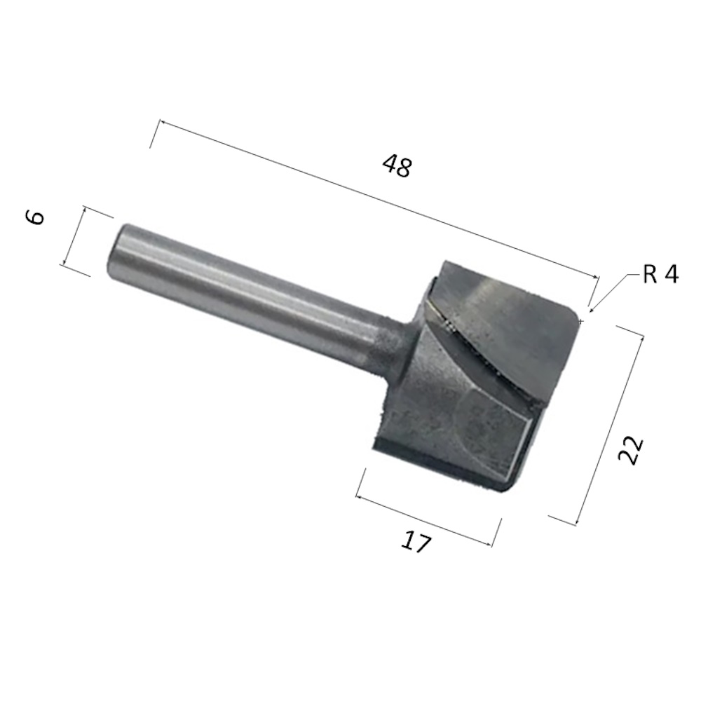 

Фреза фасонная DJTOL NQDC622 для станка ЧПУ, NQDC
