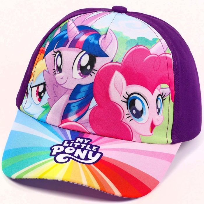 Кепка детская Hasbro My Little Pony, фиолетовый, 50-52