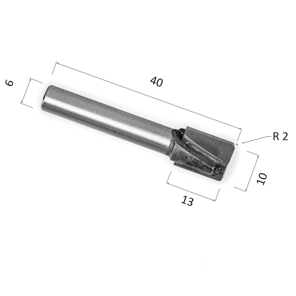 

Фреза фасонная DJTOL NQDC610 для станка ЧПУ, NQDC