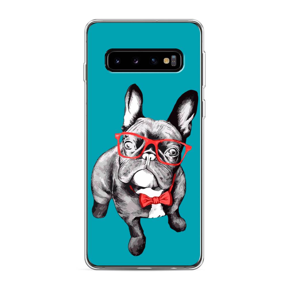 

Чехол на Samsung Galaxy S10 "Французский бульдог", 27050-1