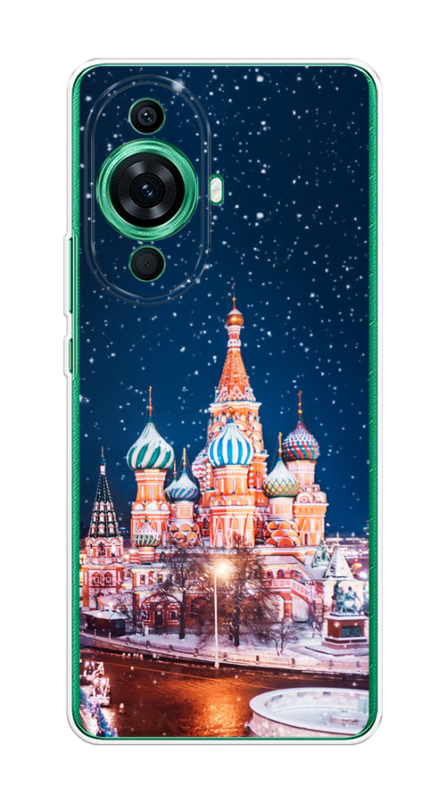

Чехол на Huawei Nova 11 Pro "Москва 1", Коричневый;синий;белый, 6121350-1