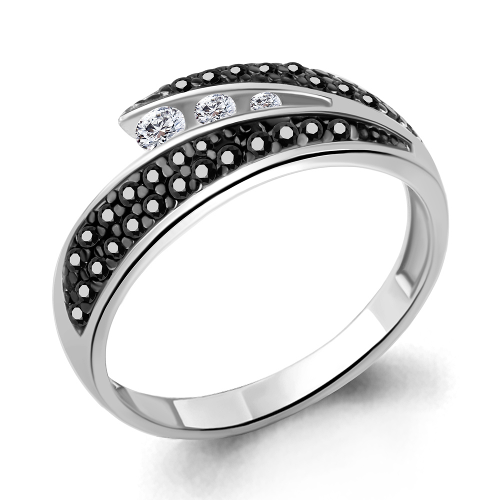 

Кольцо из серебра с фианитом Aquamarine Aquamarine 68981АЧ_925_р р. 19,5, 68981АЧ_925_р