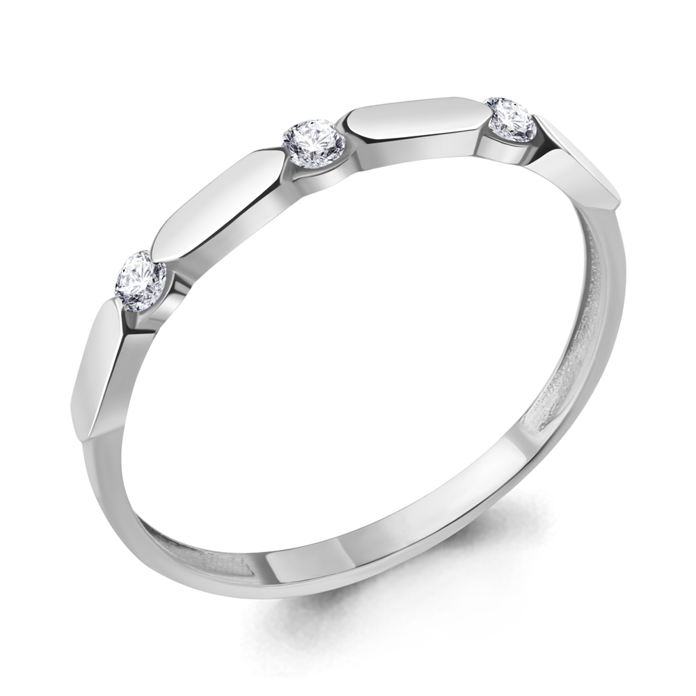

Кольцо из серебра с фианитом Aquamarine Aquamarine 68979А_925_р р. 17,5, 68979А_925_р