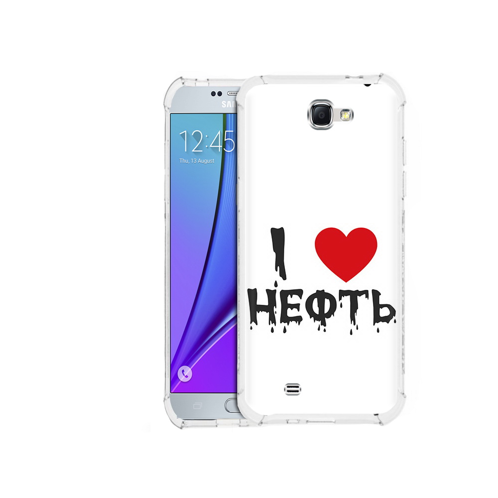 

Чехол MyPads Tocco для Samsung Galaxy Note 2 нефть (PT29983.561.522), Прозрачный, Tocco