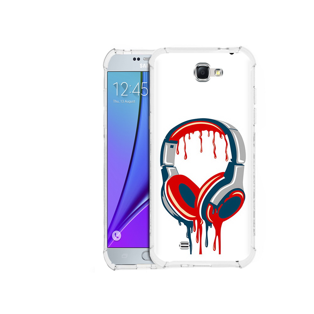 

Чехол MyPads Tocco для Samsung Galaxy Note 2 не делай громко (PT29983.561.517), Прозрачный, Tocco