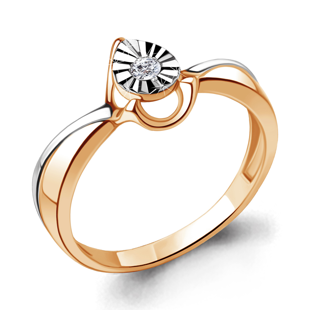 

Кольцо из серебра с фианитом Aquamarine Aquamarine 68976_925_з р, 68976_925_з