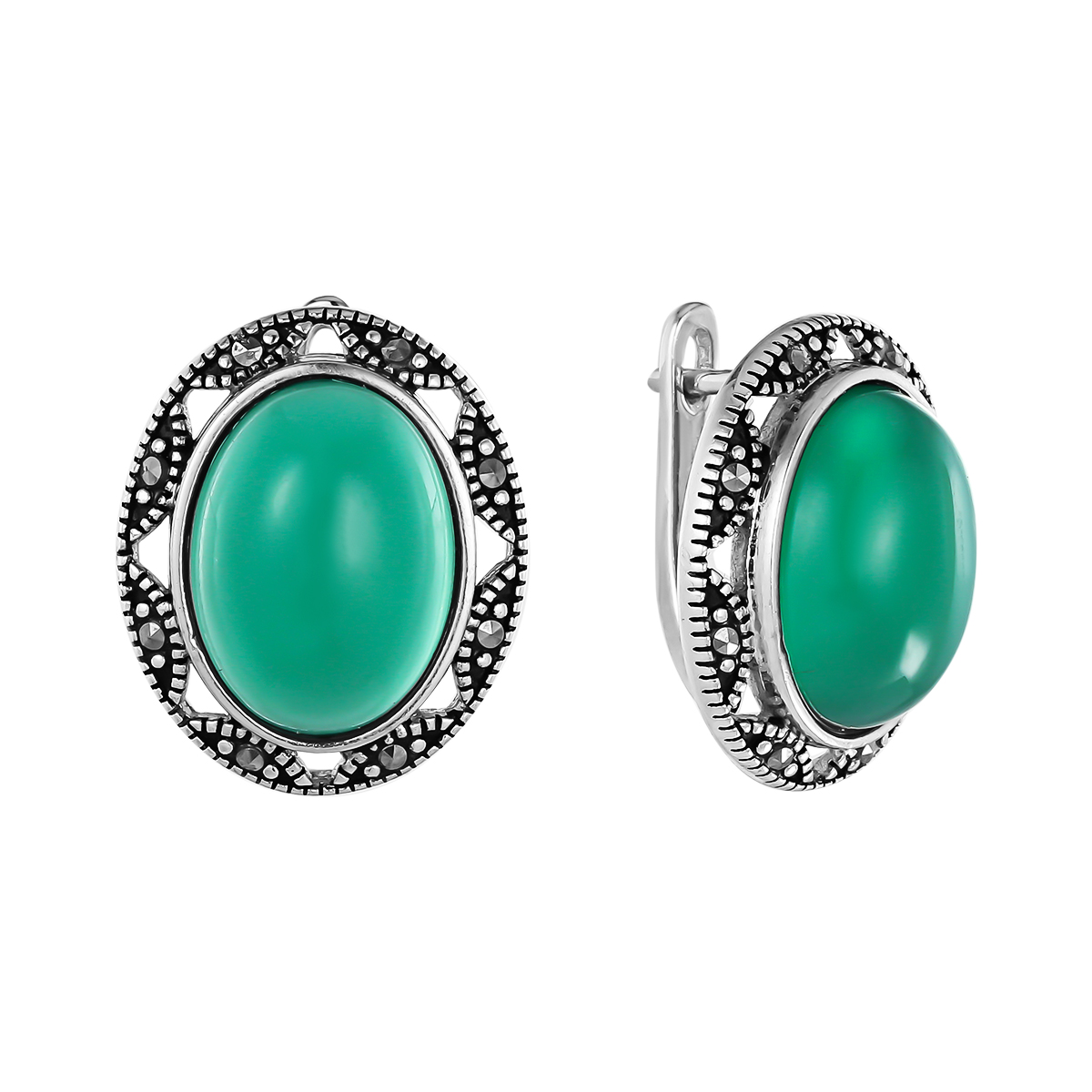 

Серьги из серебра с марказитом Balex Jewellery 2405937828, 2405937828