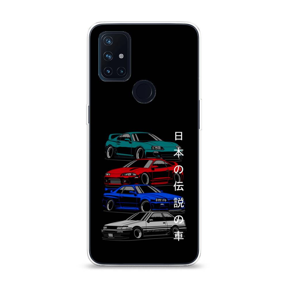 

Чехол Awog на OnePlus Nord N10 / ВанПлас Nord N10 "JDM Legend cars", Зеленый;красный;синий, 152350-5