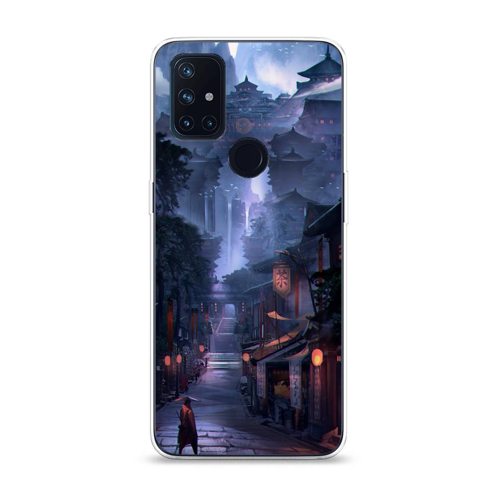 

Чехол Awog на OnePlus Nord N10 / ВанПлас Nord N10 "Одинокий самурай", Синий;черный;коричневый, 152350-10