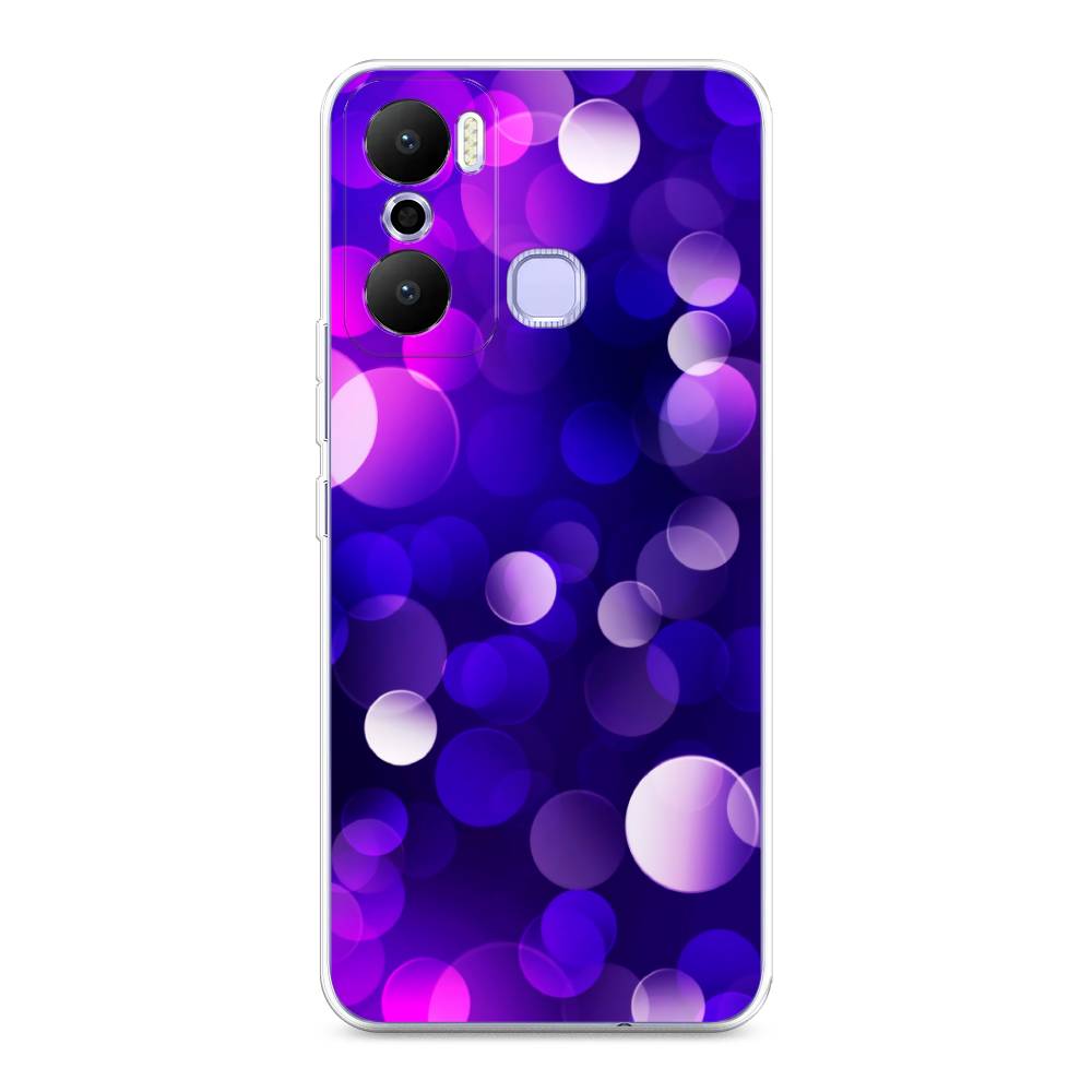 

Чехол на Infinix Hot 20 Play "Абстракция 27", Фиолетовый, 3103550-3