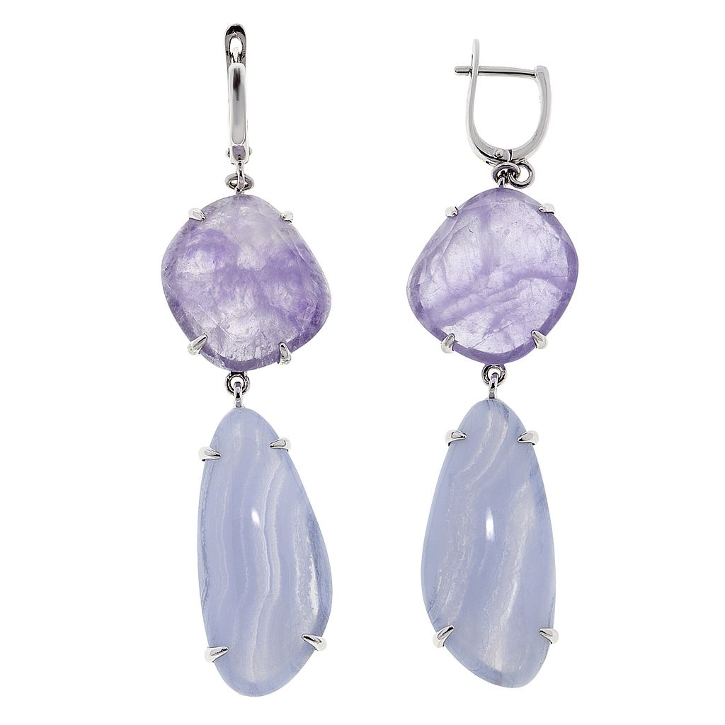 

Серьги из серебра с агатом Balex Jewellery 2454930116, 2454930116